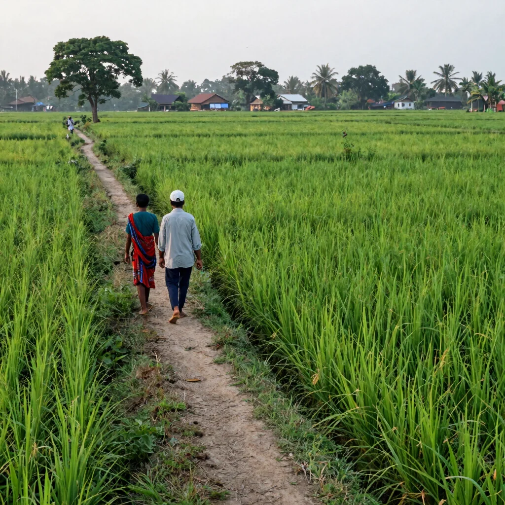 ভোরের মাঠভ্রমণ