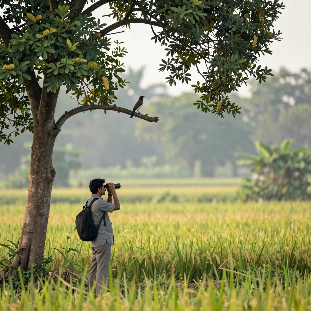 ভোরের পাখি দেখা